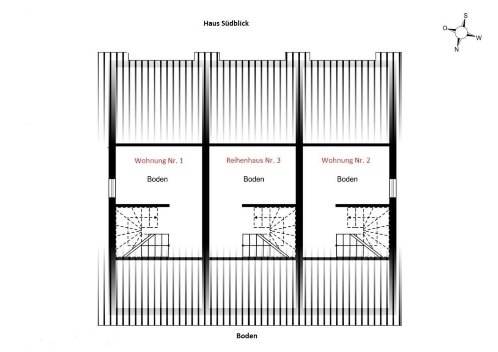 Haus Suedblick, Nr 2 Apartment Werdum Luaran gambar