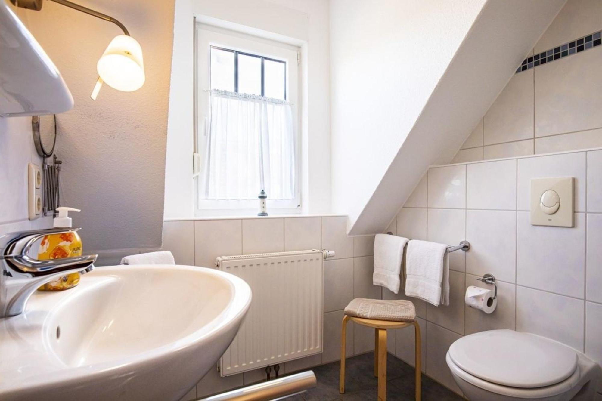 Haus Suedblick, Nr 2 Apartment Werdum Luaran gambar