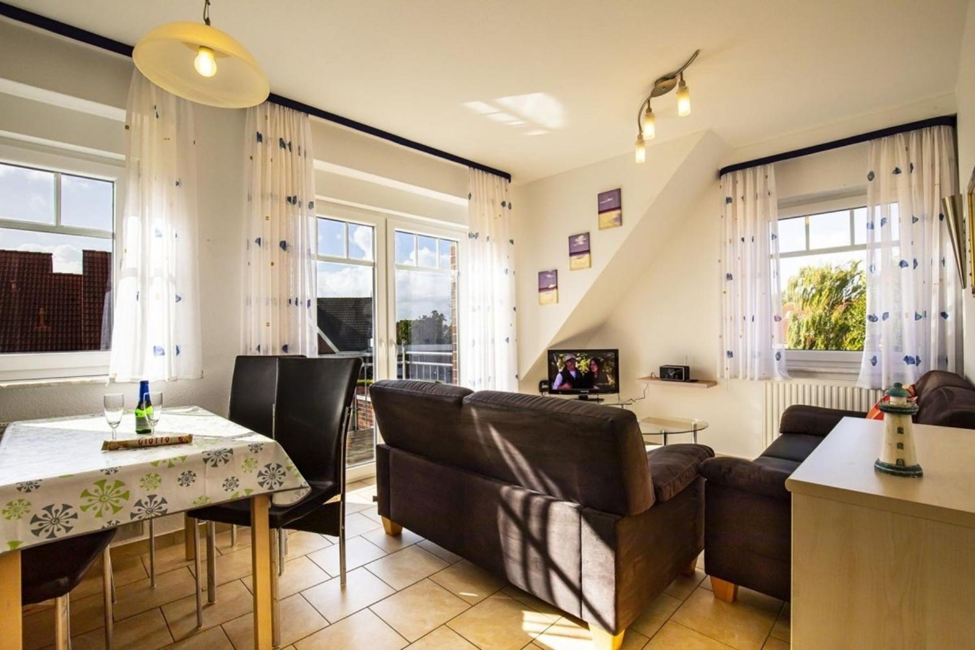 Haus Suedblick, Nr 2 Apartment Werdum Luaran gambar